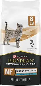 Pro Plan Veterinary Diets Purina NF Kidney Function Advanced Care Feline Formula Dry Cat Food - 8 lb. Bag