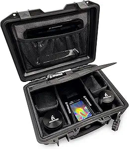 INFINITKIN Smell Proof Box, Large Airtight Storage Box with Combination Lock Waterproof & Durable Smell Proof Container for Travel & Home, Great Gift Choice