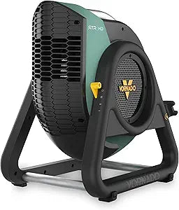 Vornado RTR Heavy Duty Air Circulator, 3-Speed, High Velocity Blower Fan with 270┬░ Tilt, IP54 Motor, 8 ft Cord, High Impact Case, Air Mover for Floor Drying and Ventilation
