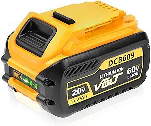 12.0Ah Replacement for DeWalt FlexVolt 20V/60V Max Battery Compatible with DCB606, DCB609, DCB612, DCB200, DCB205, DCB206 Cordless Power Tools