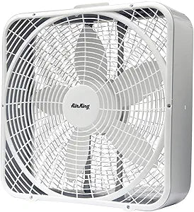 Air King 9723 20-Inch 3-Speed Box Fan , White