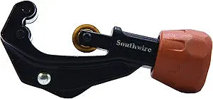 Southwire Conduit Cutter Scoring Tool - Built for Smooth EMT Cuts - Zinc Alloy Construction - Fold-Away Conduit Reamer Blade - Long-Lasting Design