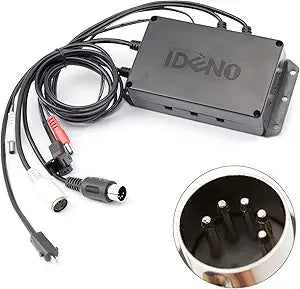 Fit for IDENO 6 Wire Junction Box/Control Box for Power Recliner Lift Chair Operates Up/Down Vibration Massage and Heating (5 Pin 6 Wire)