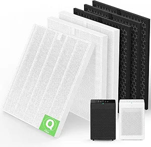 3-Set 5510/5520/5530 Replacement Filter Q, Compatible with Winix 5510, 5520 and 5530 Air Purifiers, Part Number 1712-0123-00