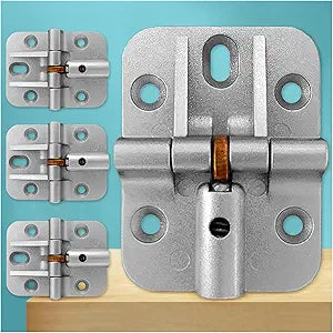 Adjustable 180 Degree Locking Hinges,Bifold Door Hinges Zinc Alloy 180 Degree Drop Leaf Table Hinge Bifold Door Small Hinges Suitable for Folding Doors,Folding Tables Hinge 4 Pcs
