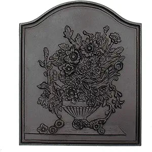 Minuteman International Bouquet Cast Iron Fireback