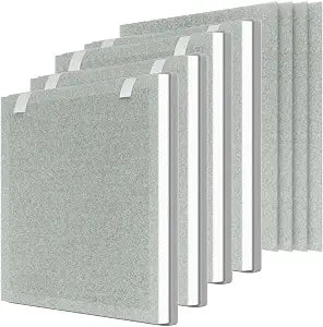 Vital 100 Replacement Filter Compatible with LEVOIT Vital 100 and VAVA VA-EE004 Air Purifiers, Part Number Vital 100-RF, Four(4) 3-in-1 Filters + Four(4) Extra Pre-Filters