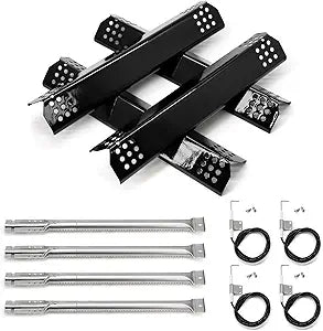 Grill Replacement Parts for Kitchenaid 740-0780 740-0781 720-0954 720-0745B 720-0745 720-0733A 720-0745A 720-0733, Heat Plates Grill Burners Igniters for Kitchenaid 740-0780 4-Burner Gas Grill