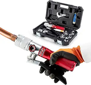 HVAC Swaging Tools Kit Hydraulic Copper Pipe Tube Expander Tool 3/8, 1/2, 5/8, 3/4,7/8,1,1-1/8 Inch