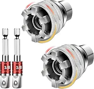 (2PCS) Multi-Function Universal Socket Wrench Tool - Universal Maintenance