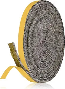 Self Adhesive Heat-Resistant Flat Gasket Tape for Stoves and Fireplaces