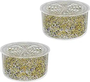 2 Pack Shower Head Filter Replacement Cartridge Compatible with All Canopy Handheld & Fixed Filtered Shower Head, Water Softener Filter for Hard Water, Reduce Chlorine and Harmful Substances
