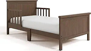 Graco Bailey Toddler Bed (Hazelnut) - Includes Bed Rail on Both Sides, Fits Standard-Size Crib and Toddler Bed Mattress, Baby Safety Alliance Verified, Solid and Sturdy Construction