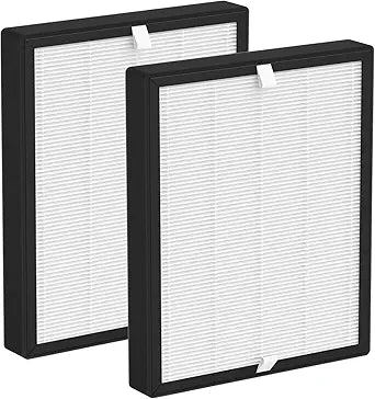 2 Pack BS-10 Replacement Filter for PARTU BS-10 Air Purifier, 3 IN 1, H13 True HEPA with Efficiency Activated Carbon and Pre-Filter