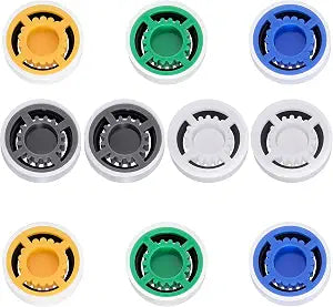 PAGOW 10pcs Shower Flow Reducer Limiter, gpm 1.5 1.8 2.0 2.5 3.0