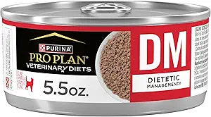 Purina Pro Plan Veterinary Diets DM Dietetic Management Feline Formula Wet Cat Food - (Pack of 24) 5.5 oz. Cans