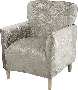 FUANGUI Banquet Armchair Slipcover Chair Covers with Arms Stretch Club Chair Slipcover Soft Armchair Sofa Covers Anti-Slip Furniture Protector for Dogs Pets Home Living Room Decor