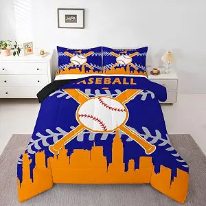 Erosebridal Boys Baseball Comforter Set - Ball Bedding Set Teens Full