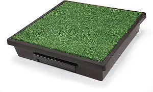PetSafe Pet Loo Portable Dog Potty - Pet Toilet Alternative for Puppy Pads - Medium - Perfect for House Training - Easy-to-Clean Grass Mat