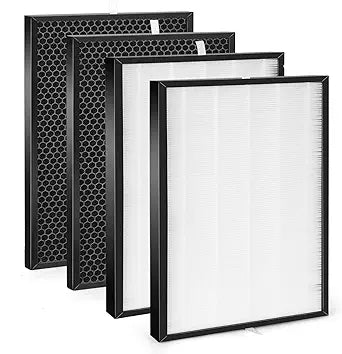 FY1413 Replacement Filter-FY1410 Replacement Filter is Combined by Active Carbon Material∩╝Compatible with Philips 1000/1000i Air Purifier,Replace AC1212/1213/1215/1216 Filter (fy1410 2+2)