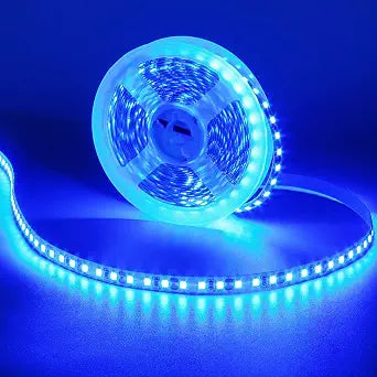12V 5M/16.4ft LED Strip Light Blue 600LEDs Flexible SMD2835