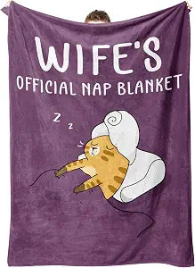 SteadStyle Birthday Gifts for Wife from Husband - Gifts for Her Blanket, Wife Birthday Gift Ideas, Wedding Anniversary Romantic Gift for Women, Valentine's Mother's Day Present for Her 80"X 60"