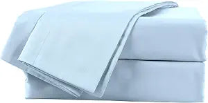 Martex Brrr�� Cooling Sheet Set ��� 300 Thread Count Soft Cotton Blend with Triple Chill Effect ��� Breathable, Moisture-Wicking & Quick-Dry Bed Sheets ��� Stay Cool, Fresh & Comfortable ��� King, Blue