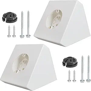 Ceiling Fan Light Fixture Mounting Box Fan Mounting Bracket FB900 Ceiling Fan Angle Mount for Cathedral Ceiling Angles of 80and Up (2Pack)