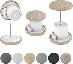 Duvet Clips to Hold Comforter Inside 6Pack, Non-Slip Fasteners to Hold Comforter in Place, Prevent Shifting for Bedding Sheets Quilts Blankets, Double-Sided Soft Fabric Pins (Light Brown)