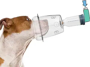 Pet Aerosol Chamber for Cats and Dogs - Larger Mask to Cover Snout and Mouth Which Make Pets Clam and Comfortablely - Specially Designed for Pets (L - Large Dogs)