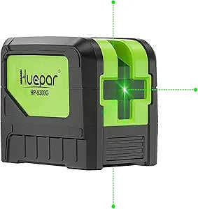 3 - Plumb Dot Laser Leveler Tool (No Laser Line), Huepar 3 Spots Laser Self-Leveling Green Plumb Bob for Soldering and Points Reference Positioning, 197Ft Working Range, Battery Included - 9300G