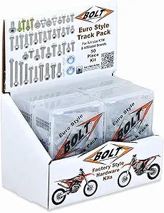 Bolt 020-00105D Euro Style Track Pack Ii 6/Pk Display