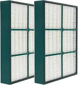 Nispira True HEPA Filter Replacement Compatible with Hunter Air Purifier 37090, 30058, 36127, 36117, 36095, 30085, 30090, 30095, 30105, 30117, 30130, 30999. Compared to Part 30936 HEPAtech 2 Pack