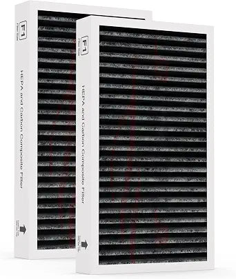 F1 Carbon HEPA Replacement Filter Fit for Filtrete 3M C01 T02 Air Purifier