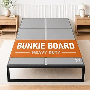 Meliusly Heavy Duty Bunkie Board King Size (76x80) - Non-Slip Breathable Bed Support Board for Slatted Bed Frame, Anti-Sag Under Bed Support, Noise Minimizing Moisture Resistant Bed Board