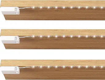 Lights Strip Led Strip Lighting Battery Powered 3-Pack, Wireless LED Light Strip Suitable for Lighting Under Cabinet Closet Shelves Shoe Cabinet Bookshelf Home Kitchen Outdoor Indoor