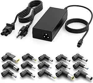 90W Universal Laptop Charger AC Adapter with 15 Tips