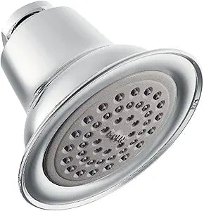 Moen 6303 One-Function 3-1/2" Diameter Shower Head, Chrome