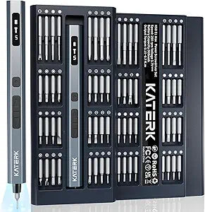 KATERK Electric Screwdriver, 500mAh Mini Electric Screwdriver