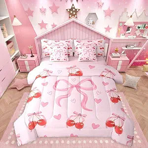 Erosebridal Cherry Bow Bed in a Bag