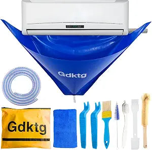 Mini Split Cleaning Kit, 10Pcs AC Cleaning Kit, Fits 27-37in