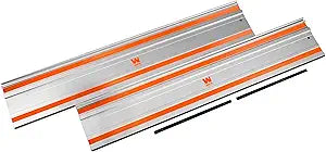 WEN CT9502 100-Inch Track Saw Track Guide Rail and Adapters