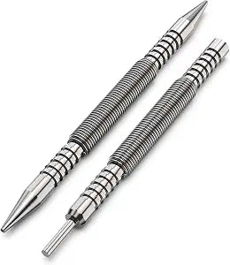 Glieskir 2-Piece Dual-Head Nail Setter, Hinge Pin Punch and Cold Chisel Set