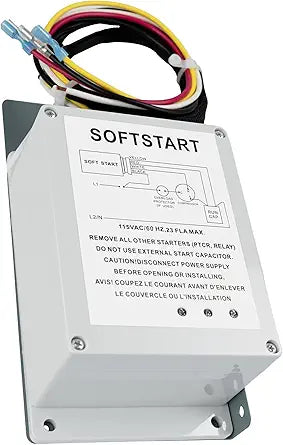 1497-3601 RV AC Soft Start Kit, Compatible with Coleman Mach 450XX, 452XX, 470XX, 472XX, 480XX, 482XX Series AC, Reduces Compressor Startup Surge and Energy Consumption, Ensures Smooth Operation.