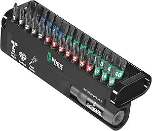 WERA 05057690001 Bit-Check 30 Impaktor 1, 30 Pieces