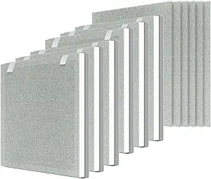 Vital 100 Replacement Filter Compatible with LEVOIT Vital 100 and VAVA VA-EE004 Air Purifiers, Part Number Vital 100-RF, Six(6) 3-in-1 Filters + Six(6) Extra Pre-Filters