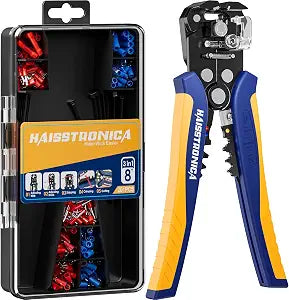 haisstronica 201PCS 3 in 1 Automatic Wire Stripper Kit, AWG 24-10