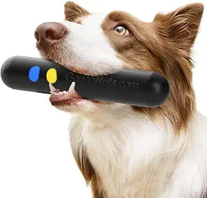 Goughnuts Dog Toys for Aggressive Chewers | Virtually Indestructible Dog Toys for Breeds Such as Pit Bulls and German Shepherds | Heavy Duty Rubber Stick Toy | Large
