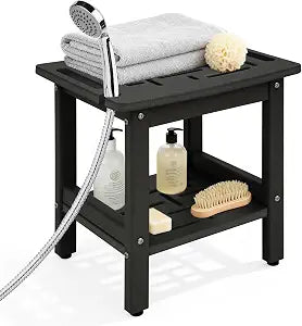 HDPE Waterproof Shower Bench Seat, Heavy Duty Shower Stool