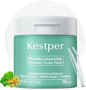 Madecassoside & Caffeine Toner Pads,110 Pads